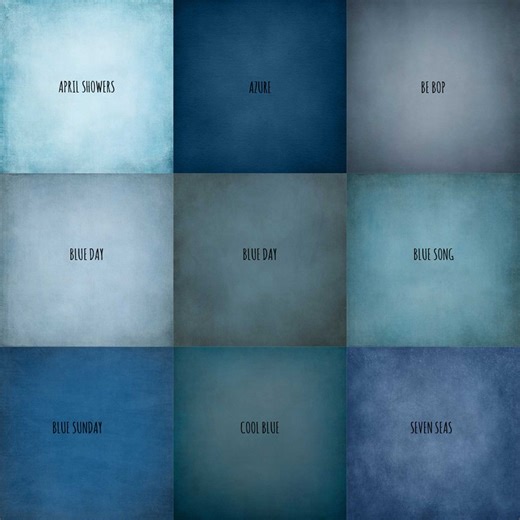9 BLUE Digital Backgrounds | Fine Art Textures for Photography, Video, Invitations, Graphic Design, Art, Procreate, Canva, Posters, Banners - Etsy