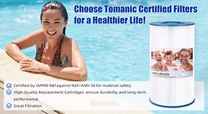 4 Pack Pool Filter Cartridge Replacement for Unicel C-7494, Filbur FC-1227, Pleatco PA131, Hayward C5030 C5025 C5020 C5000 CX1280XRE CX1260XRE-Certified with NSF50 for Material Safety,131 Sq.ft