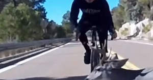 WATCH: Bicyclist and deer collide on Mount Lemmon