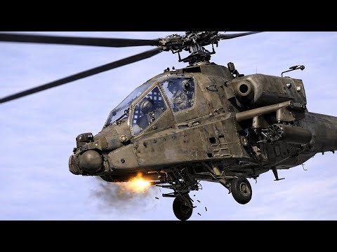 AH 64D Apache Longbow Helicopters Deliver Insane Live Fire Power!