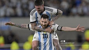 Hasil Akhir Argentina vs Curacao: Skor 7-0, Lionel Messi Cetak Hattrick, Bintang Chelsea Sumbang Gol - Tribunnews.com