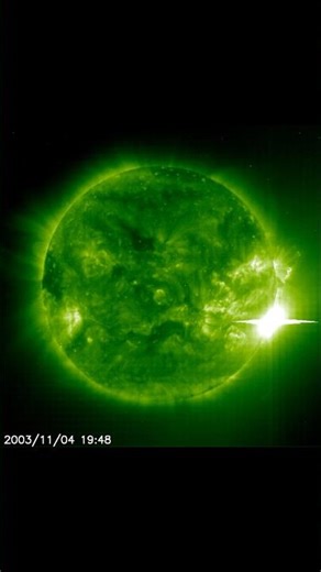 On This Day in Space History | November 6, 2003 | X28 Solar Flare