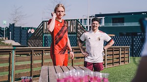 40K views · 338 reactions | Average Rob plays waterpong with our Devils and Flames.  #ThinkPossible | Belgian Red Devils | Facebook