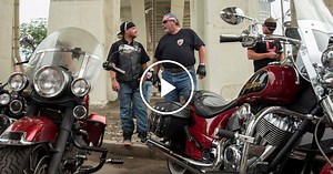 Bikers for Trump Rally in Cleveland