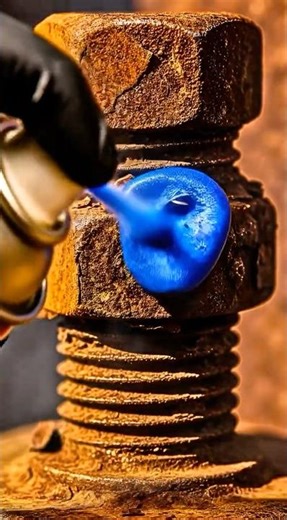 😱 Insane Rust Cleaning Spray, Satisfying ASMR #asmr #rust #renovation