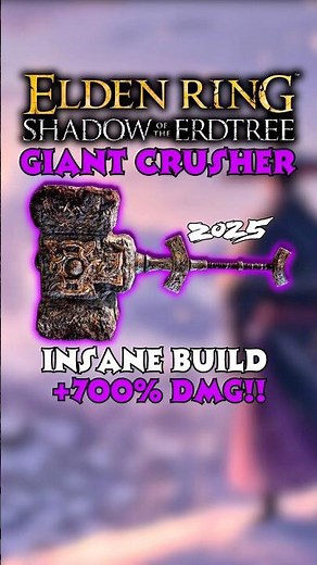 Most Lethal STR/FAITH Build in Elden Ring this 2025 (INSANE DMG) - Elden Ring Giant Crusher Build