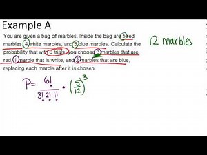 Multinomial Distributions: Examples (Basic Probability and Statistics Concepts)