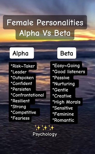 Alpha Vs Beta Female Personalities: Understanding Psychology