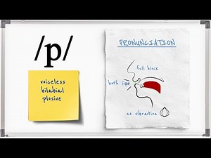 30. /p/ - Voiceless, Bilabial, Plosive & Allophones [pʰ] [p'] [p̚]
