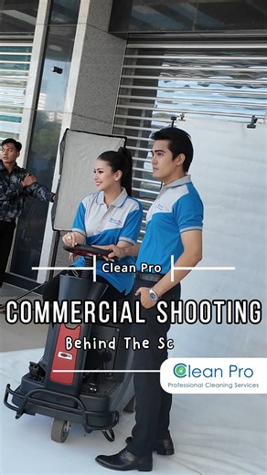 INDUSTRY FIRST : Clean Pro Just Made History with Our First-Ever Celebrity Commercial! Clean Pro ရဲ့ သမိုင်းတစ်လျှောက်မှာ ပထမဆုံးအကြိမ် Commercial Shooting အဖြစ် အနုပညာရှင်တွေဖြစ်ကြတဲ့ သရုပ်ဆောင် စည်သူဝင်း ၊ သင်ဇာ တို့နဲအတူ Clean Pro မှ ဝန်ထမ်းများစွာနဲ့ မြန်မာပလာဇာမှာ ရိုက်ကူးခဲ့တာဖြစ်ပါတယ်။ Behind The Scenes ဗီဒီယို လေးကို တင်ပေးလိုက်ပါတယ်။ "သန့်ရှင်းရေးဆို Clean Pro ကိုသတိရပါ။" "ISO အသိအမှတ်ပြု သန့်ရှင်းရေးဝန်ဆောင်မှုလုပ်ငန်း Clean Pro" ☎️ရန်ကုန်ရုံး - 09256637932/ 09765634093 ☎️မန္တလေးရုံး -