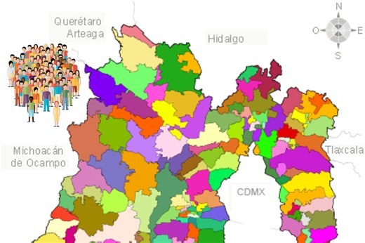 ¿Cuántos municipios tiene el Estado de México? Nombres y habitantes