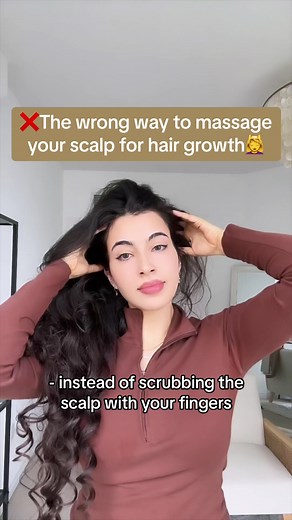 Scalp massage for hair growth #hairgrowth#haircare