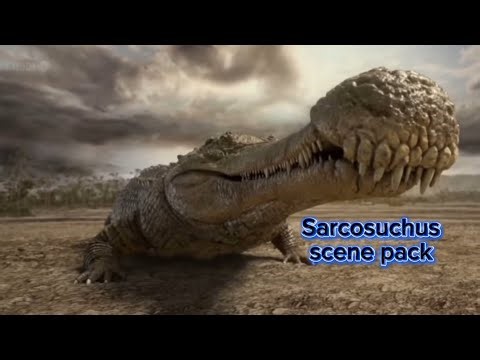 Sarocosuchus scene pack|planet dinosaur #sarcosuchus #scenepack #crocodile