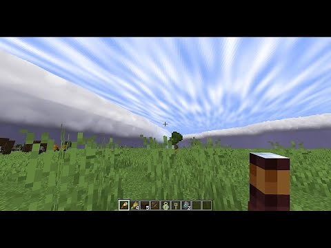 Simple Clouds "New Update 0.7 and 0.7.1" 1.20.1! Minecraft modded