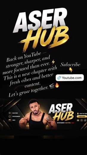 Subscribe my new channel https://youtube.com/@aserhub?si=nM9GhNrpvnTomLmQ