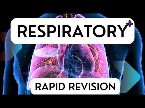 Respiratory | Rapid Revision Series Lecture| MRCP(UK) Part 1| Crack Medicine