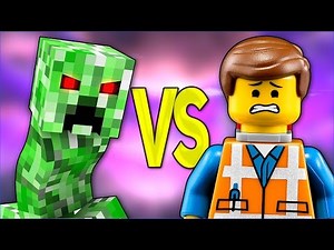 MINECRAFT VS LEGO | СУПЕР РЭП БИТВА | Майнкрафт ПРОТИВ Лего