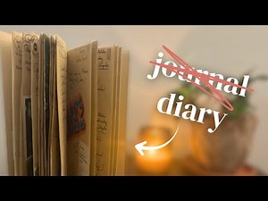 What's the Difference Between a Journal and a Diary? (And Why I Keep Both)