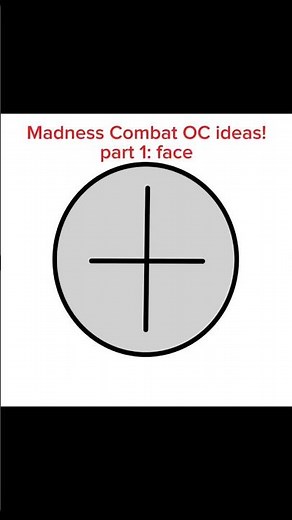 Madness Combat OC ideas! Part 1: face #fyp #madnesscombat #madnesscombatoc #madcom #characterdesign