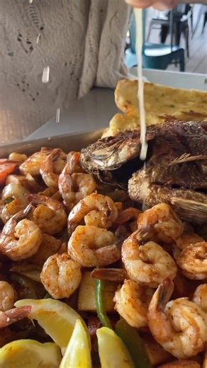 363K views · 12K reactions | Squeeze the most out of your seafood experience with a touch of lemon!  | San Pedro Fish Market and Restaurant | Facebook