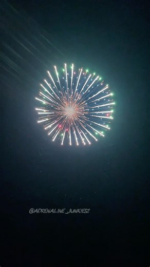 8” inch ghost shell Brocade ring w/ ghost effect, dragon eggs and white blinker🔥 #fireworks #shell