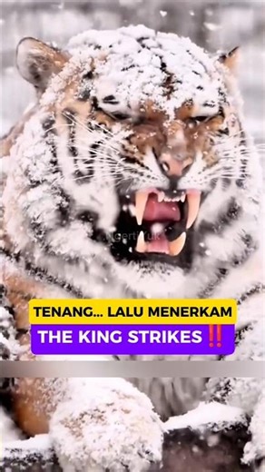 🐯𝘙𝘈𝘑𝘈 𝘙𝘐𝘔𝘉𝘈 𝘔𝘦𝘯𝘺𝘦𝘳𝘢𝘯𝘨 𝘋𝘢𝘭𝘢𝘮 𝘋𝘪𝘢𝘮 ⁉️ | The Ultimate Predator in 4K