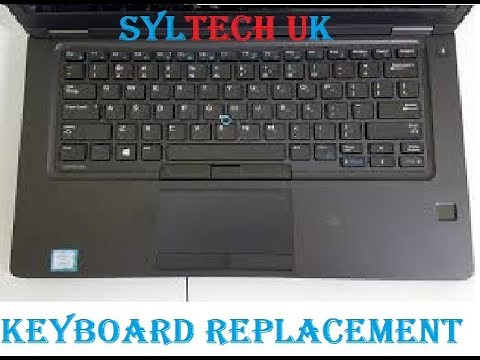 Dell latitude 5480/5490 laptop How to remove/ replace keyboard