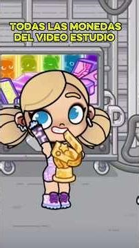 TODAS LAS MONEDAS SECRETAS DEL VIDEO ESTUDIO GALXIE! 💰😱 #avatarworld #shorts #galxie #short