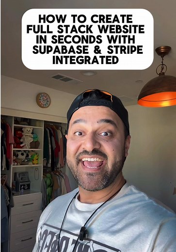 Create Full Stack Website Quickly with Supabase & Stripe