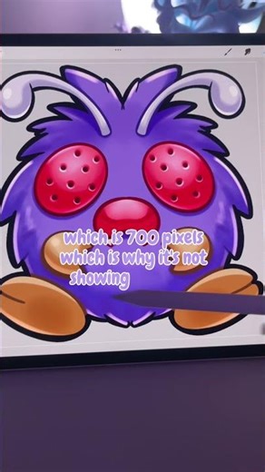 HOW TO Fix PIXELATED EMOTES in Procreate #digitalart #howtodraw