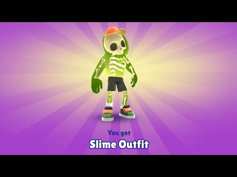 Subway Surfers Mexico - Bob the Blob Slime Outfit Unlocked Halloween Update All Characters unlocked
