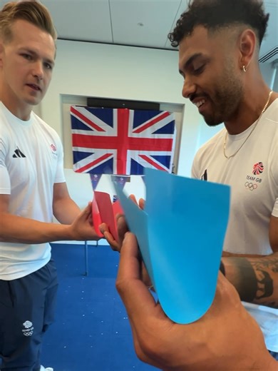 That was bit of an evil giggle their Leon #teamgb #milanocortina2026 #olympics #bobsleigh