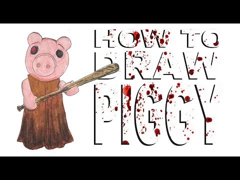 How to draw Piggy (Piggy)