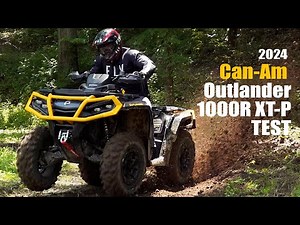 2024 Can Am Outlander 1000R XT P Test Review