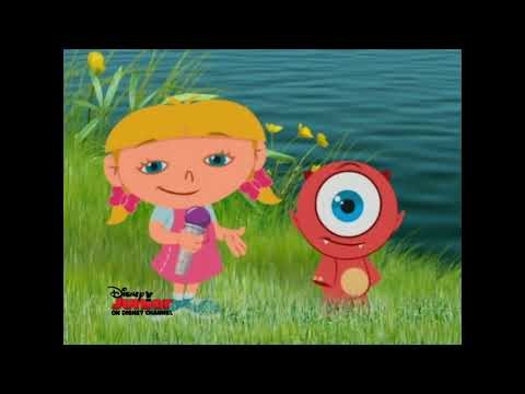 Annie and Little Red Monster Singing on January 7, 2014