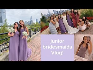 Junior Bridesmaids Vlog - My Aunts Wedding!💍
