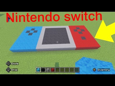 Minecraft Nintendo Switch tutorial (how to build)