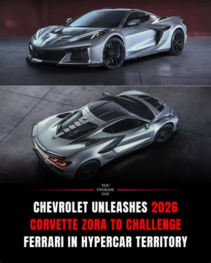 You Upgrade You | 😮‍💨 The 2026 Corvette Zora arrives as a bold statement from Chevrolet, this isn’t just another Corvette, it’s built to compete with the... | Instagram