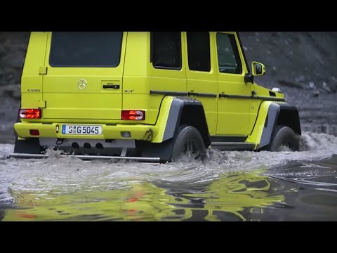 Chris Harris Drives The Mercedes G500 4x4 Squared | Top Gear