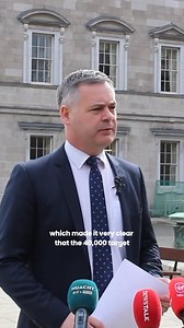 Fianna Fáil's Jack Chambers as Finance Minister made a conscious decision to mislead the public in the election campaign on how many homes the government would deliver. On the eve of the election being called, his department officials confirmed to him that the number of homes would be at or below 33,000 and NOT 40,000 he and his government colleagues were falsely promising. He now needs to come clean and explain why he chose to double down on government spin he knew wasn’t true. | Pearse Doherty