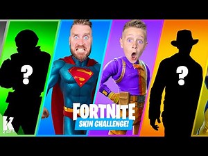 *Random* Skin Challenge in FORTNITE (K-CITY GAMING)