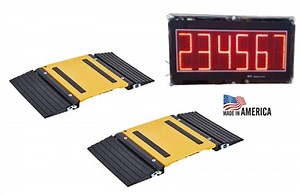 Portable Truck Axle Scale with Remote Indicator