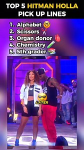 44K views · 61K reactions | These Hitman Pick-Up Lines Went TOO HARD  #wildnout #hitmanholla #pickuplines #rizz #rizzgod #smooth #funny #comedy #goviral #usa #uk #canada | Buzz5ive | Facebook