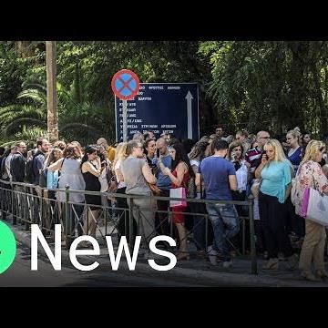 Strong Earthquake Near Athens Sends People Fleeing in Greek Capital