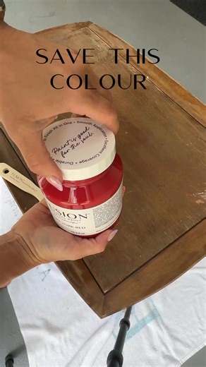 17K views · 127 reactions | Fort York Red, bold, bright, and impossible to ignore. This fire engine red brings instant energy and personality to your space! Would you save this colour for your next project? Tap the bookmark to keep it handy. ❤️ #fusionmineralpaint #redpaintedfurniture | Fusion Mineral Paint | Facebook