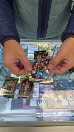 WNBA Prizm rip on Day 243 of A Box a Day 🏀 We've got more WNBA Prizm boxes and awesome holiday deals in store and at TheAwesomeCardShop.com 👈 Order online for free shipping on orders over $200✨ #theawesomecardshop #lasvegas #sportscards #wnbaprizm #paniniprizm #parallelcard #womensbasketball #cardcollector #hobby #cardcollecting #boxbreak #blasterbox #aboxadaykeepsthedraway | The Awesome Card Shop