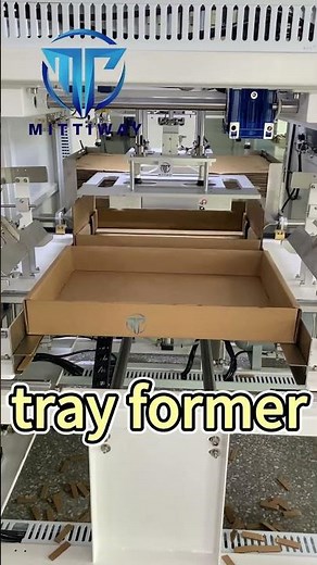 Corrugated Box Folding Machine Manufacturer Tray Erector