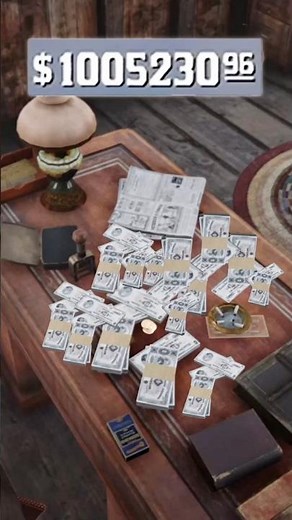 🤑 SECRET Money Locations in RDR2 #shorts #reddeadredemtion2