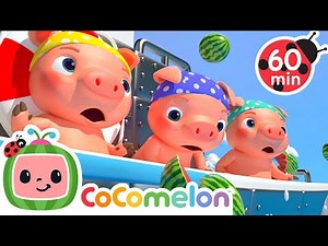 Le bateau cochon | CoComelon en Français | Chansons pour bébés