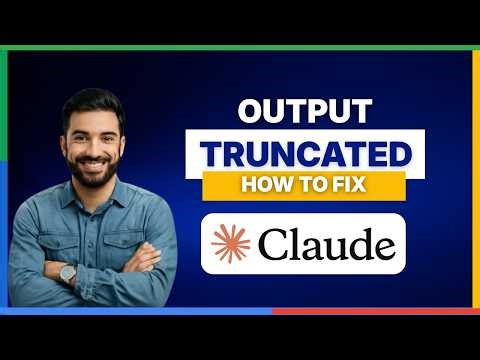 How to fix Claude Code output truncated[FULL GUIDE]